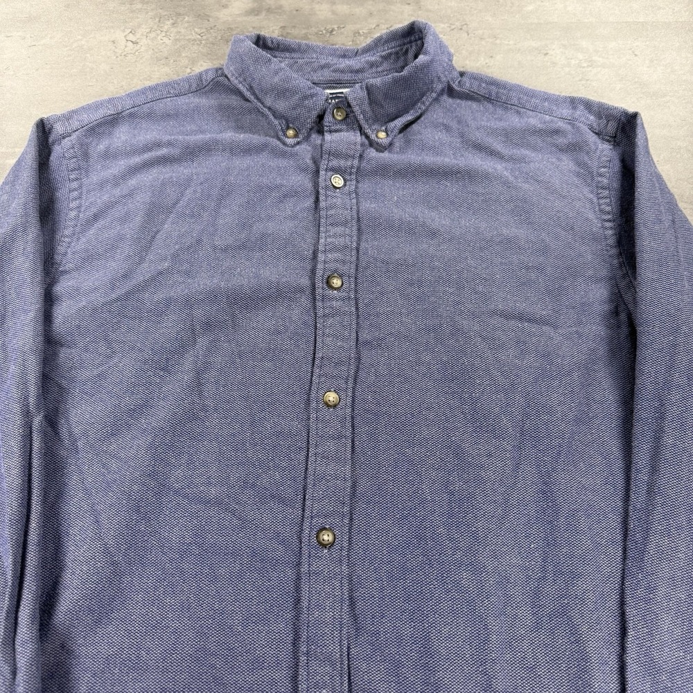 Charles Tyrwhitt Blue Slim Fit Button Down Shirt XL